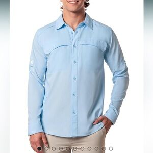 COOLIBAR Men's Nassau Fishing Shirt XXL NWOT